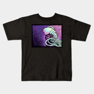 Vaporwave Black Elf Magic Kids T-Shirt